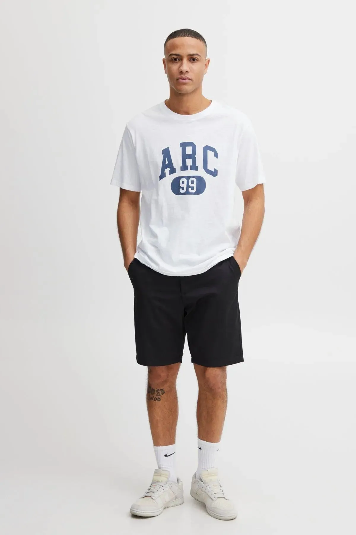Camiseta !Solid Finlee Bright White