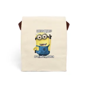 Canvas Lunch Bag with Strap