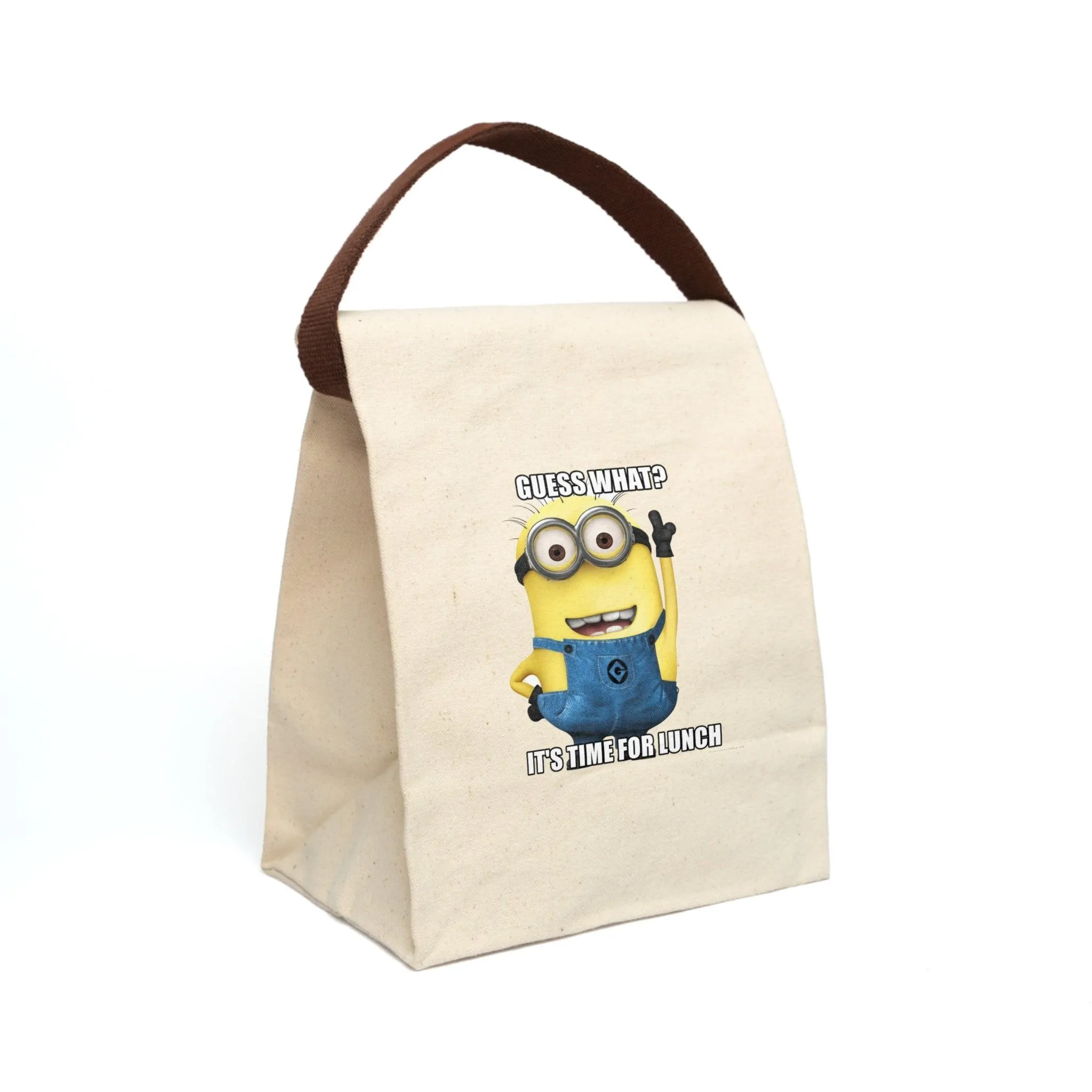 Canvas Lunch Bag with Strap
