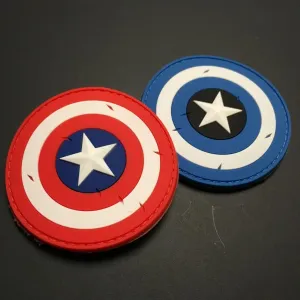 Captain America Shield Patch - Battle Worn