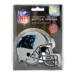 Carolina Panthers NFL Helmet Bottle Opener