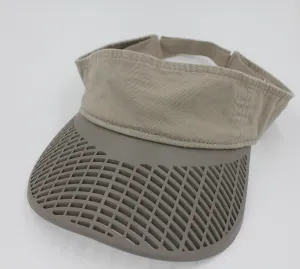 Casual Visor - Khaki w/ Khaki Brim