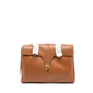 Celine 16 Bag Medium Soft Calfskin Tan GHW