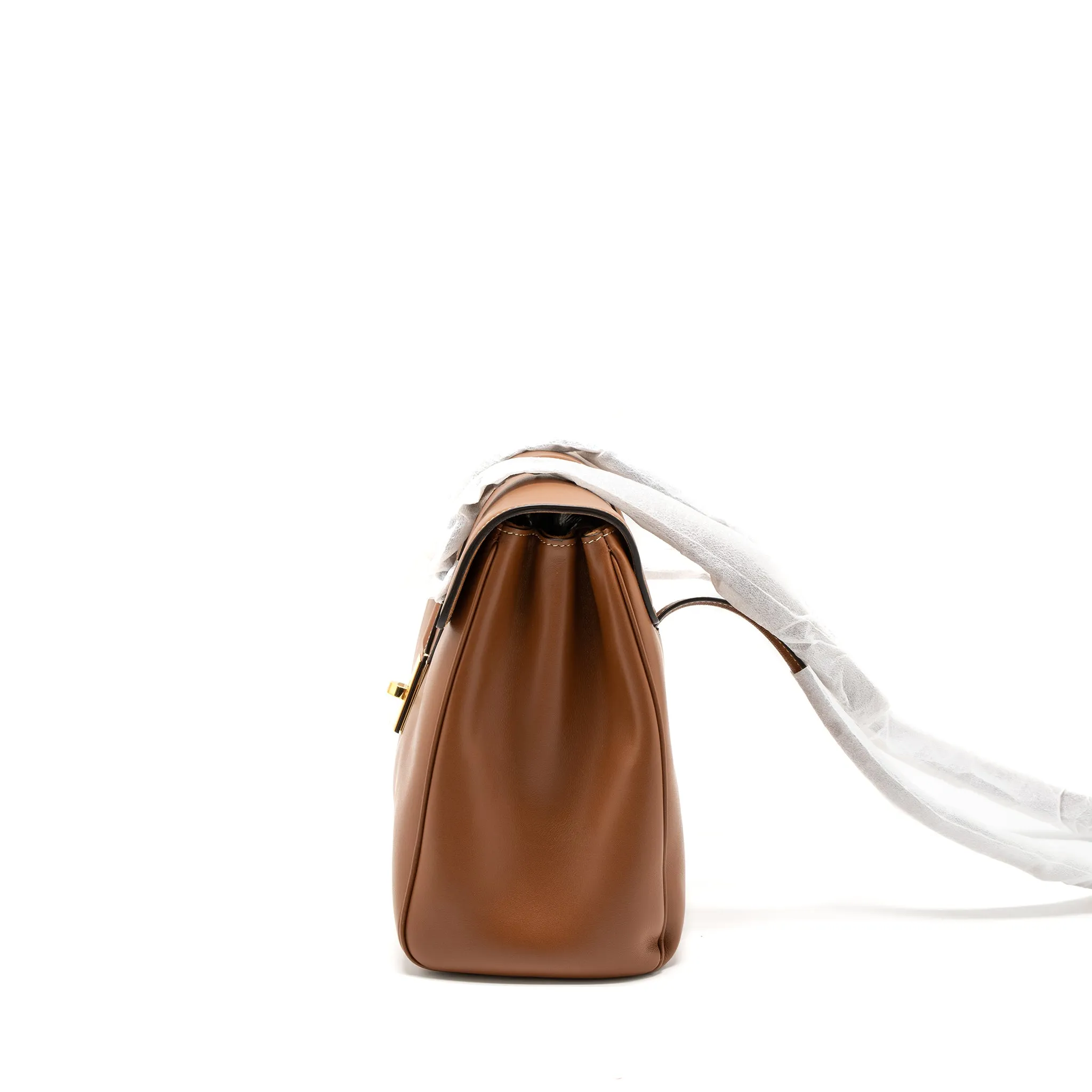 Celine 16 Bag Medium Soft Calfskin Tan GHW