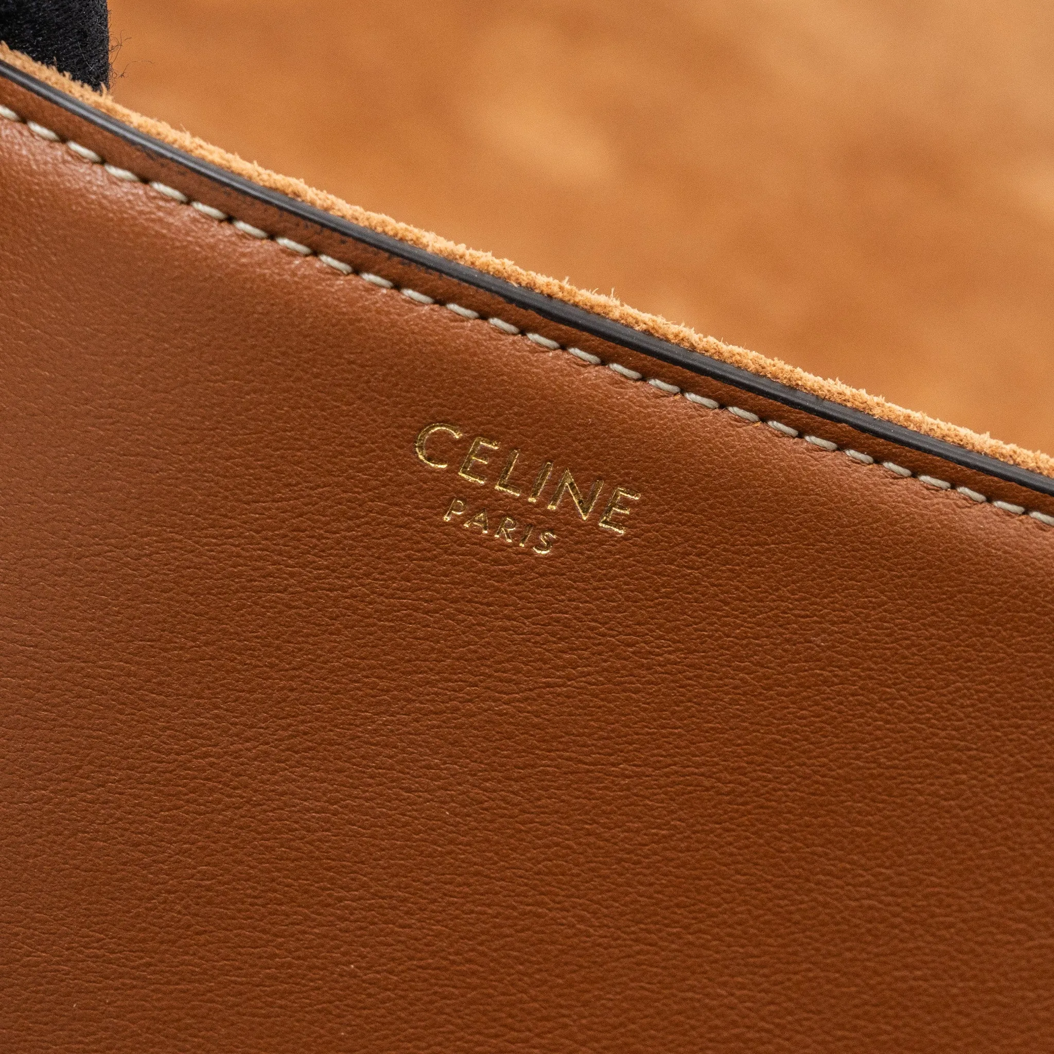 Celine Large Soft 16 Bag Smooth Calfskin Tan GHW