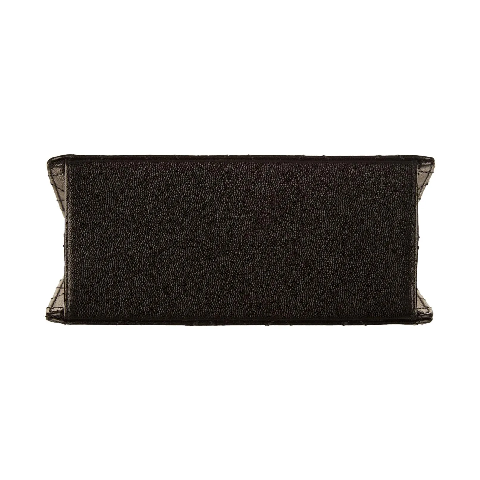Chanel Black Caviar Trapezoid Flap Bag