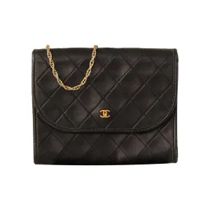 Chanel Black Mini Chain Bag