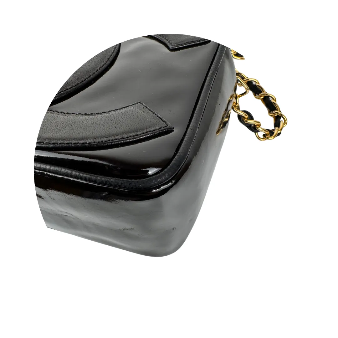 Chanel Patent CC Square Camera Bag