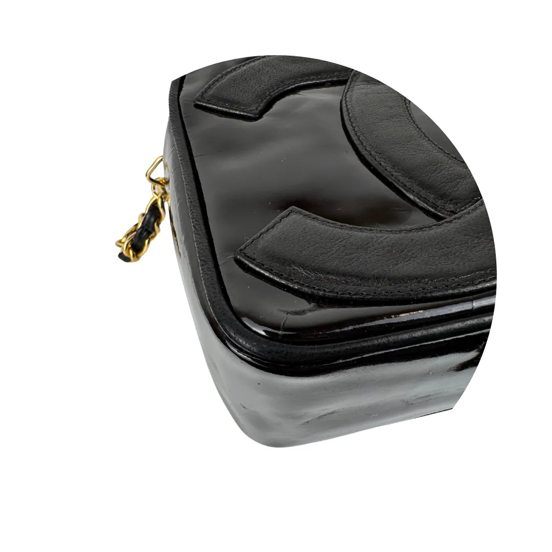 Chanel Patent CC Square Camera Bag