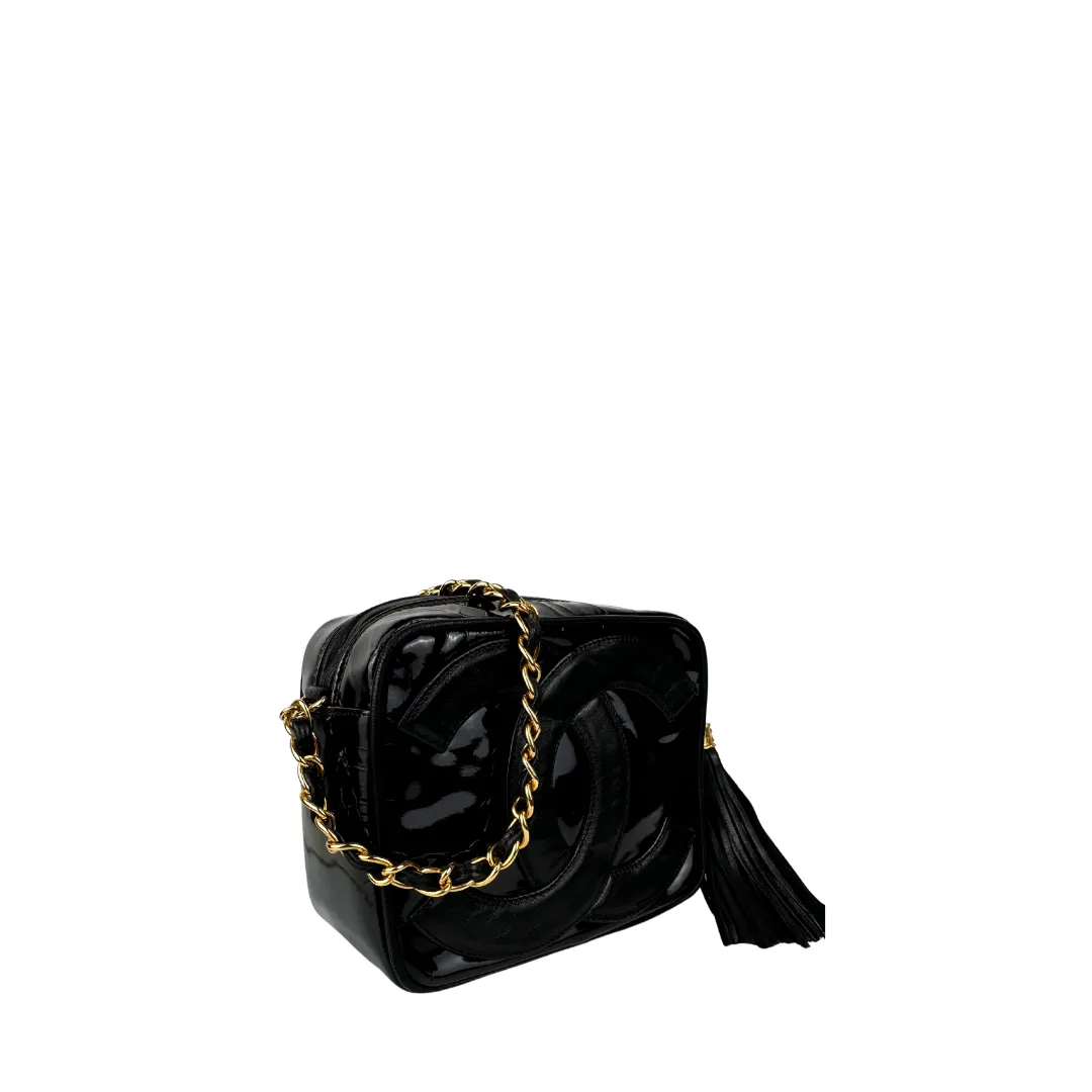 Chanel Patent CC Square Camera Bag