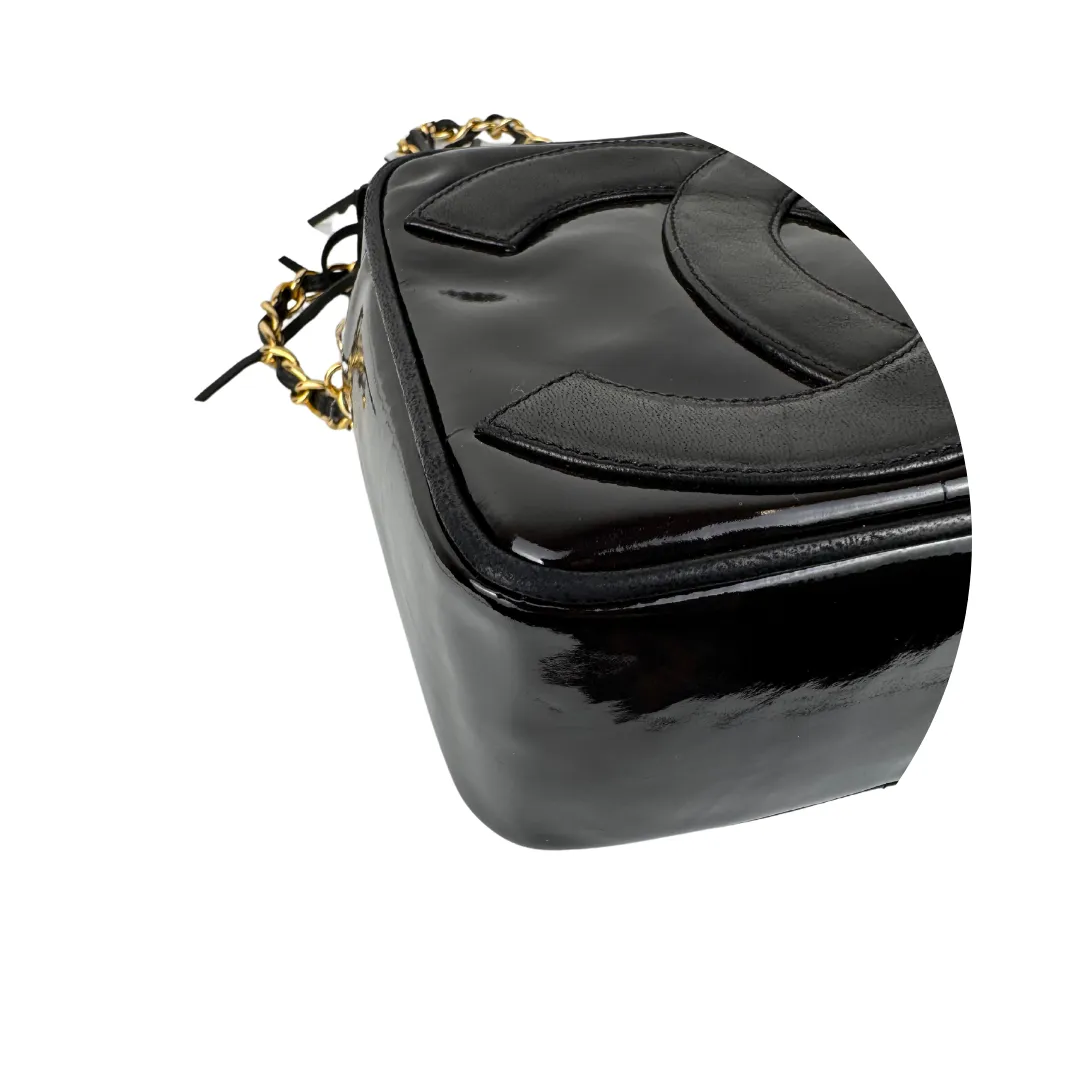 Chanel Patent CC Square Camera Bag