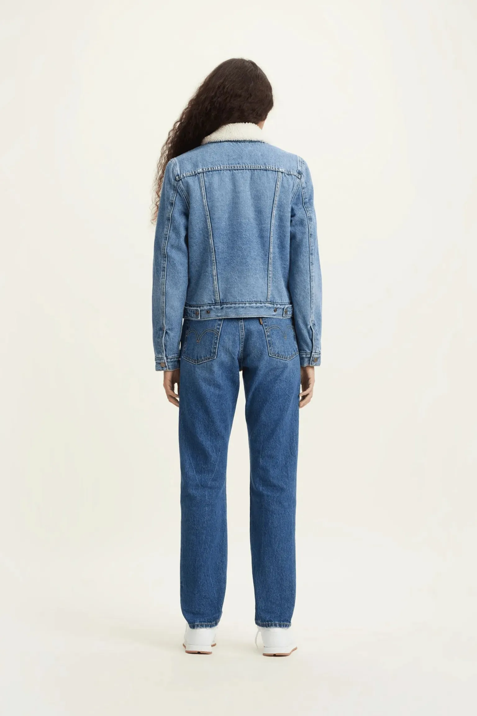 Chaqueta Levi's® Trucker Type III Sherpa Indigo Worn In