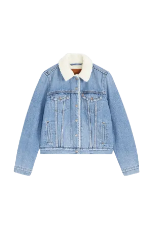 Chaqueta Levi's® Trucker Type III Sherpa Indigo Worn In