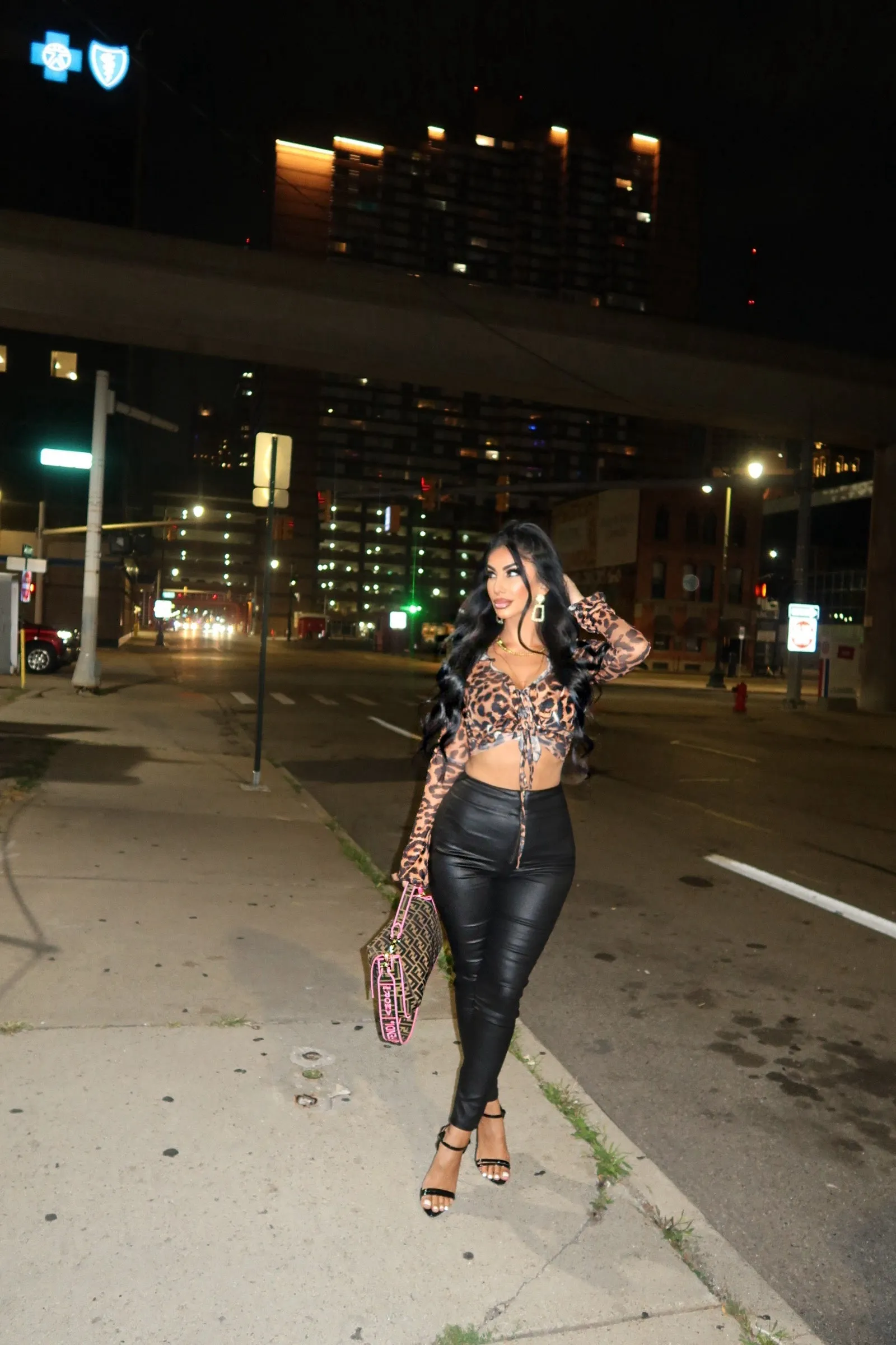 Cheetah girl Top