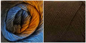 CHOCOLATE  HAZEL - Embossed Phoenix Scarf KIT