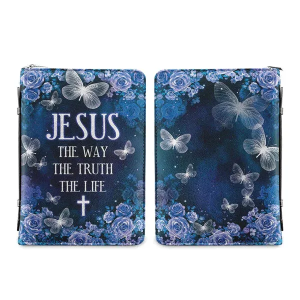 Christianart Bible Cover, Jesus The Way The Truth The Life, Gifts For Women, Gifts For Men, Christmas Gift.