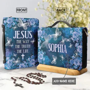 Christianart Bible Cover, Jesus The Way The Truth The Life, Gifts For Women, Gifts For Men, Christmas Gift.