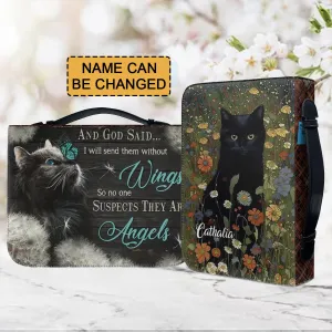 Christianartbag Bible Cover, And GOD Said Bible Cover, Personalized Bible Cover, Cat Bible Cover, Christian Gifts, CAB05251023.