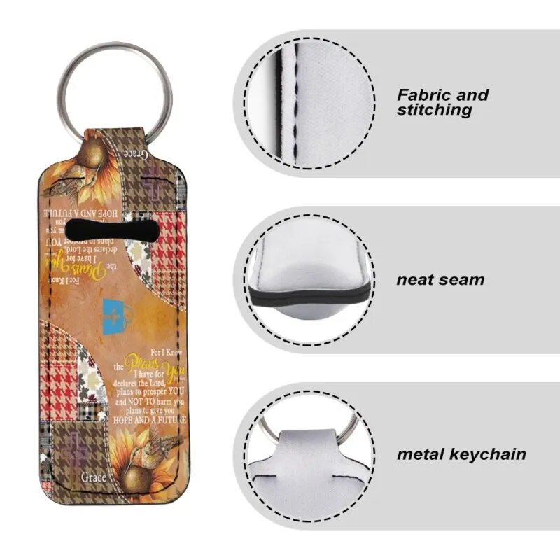 Christianartbag Bible Cover - For I Know The Plans I Have For You Bible Cover - Personalized Bible Cover - Promise Patchwork Bible Cover - CABBBCV01230823.