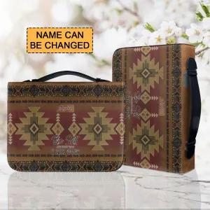 Christianartbag Bible Cover - Intage Hand-woven Southwest Lacing Design Personalized Bible Cover - Personalized Bible Cover - Christmas Gift - CABBBCV01080923.