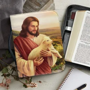 Christianartbag Bible Cover, Jesus Printed Customized Bible Cover, Personalized Bible Cover, Gifts For Men, Christmas Gift, CABBBCV05290723