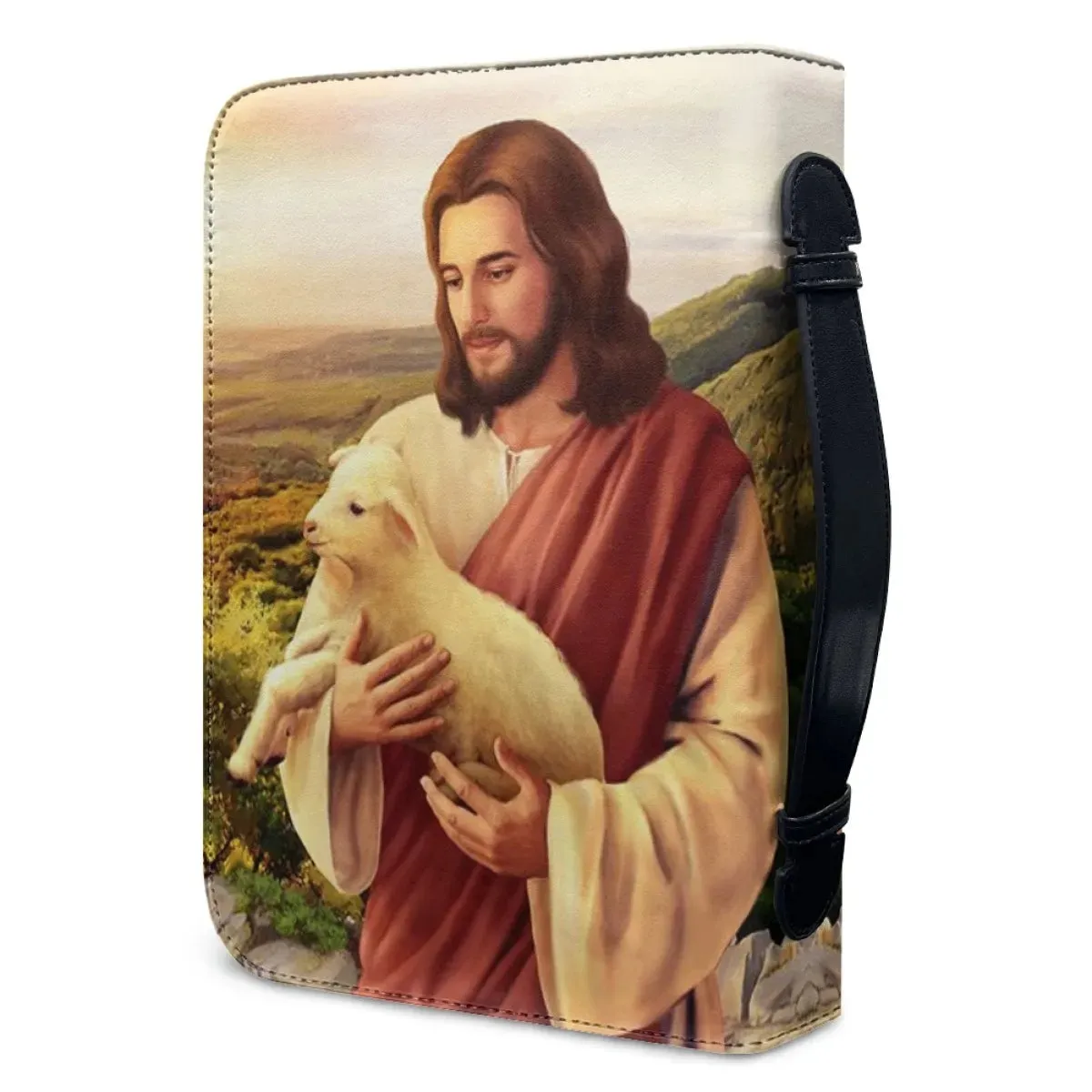 Christianartbag Bible Cover, Jesus Printed Customized Bible Cover, Personalized Bible Cover, Gifts For Men, Christmas Gift, CABBBCV05290723