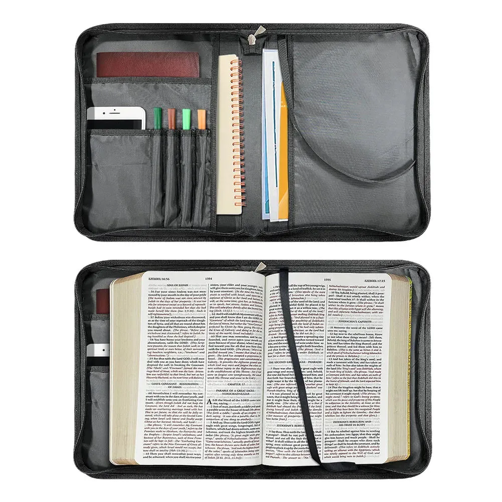 Christianartbag Bible Cover, Jesus Printed Customized Bible Cover, Personalized Bible Cover, Gifts For Men, Christmas Gift, CABBBCV05290723