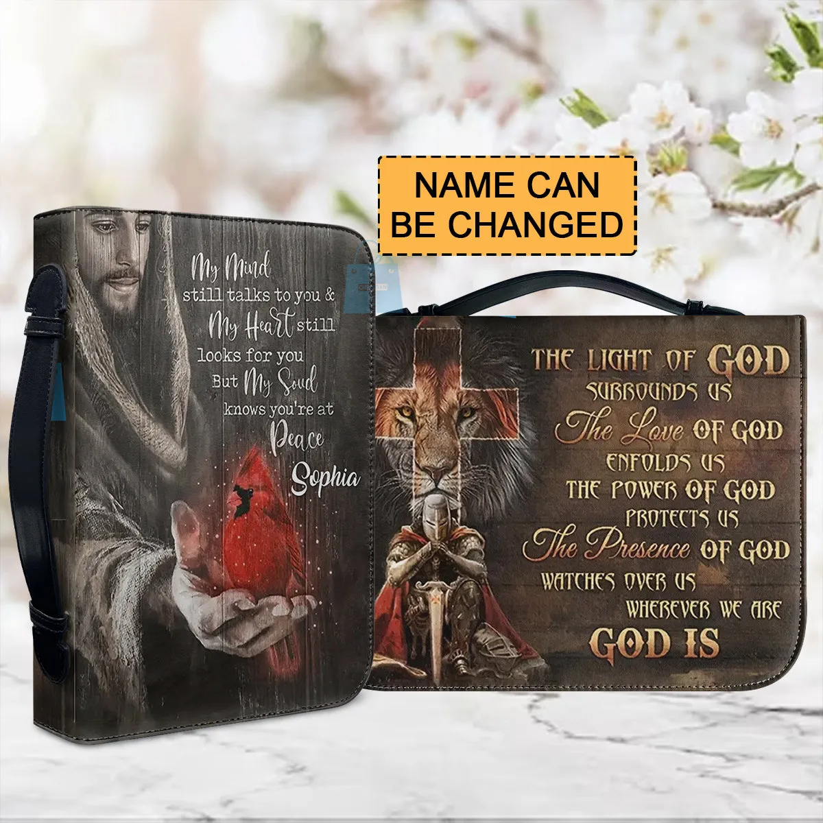 Christianartbag Bible Cover, The Love Of GOD Bible Cover, Personalized Bible Cover, Christian Gifts, CAB02151023.