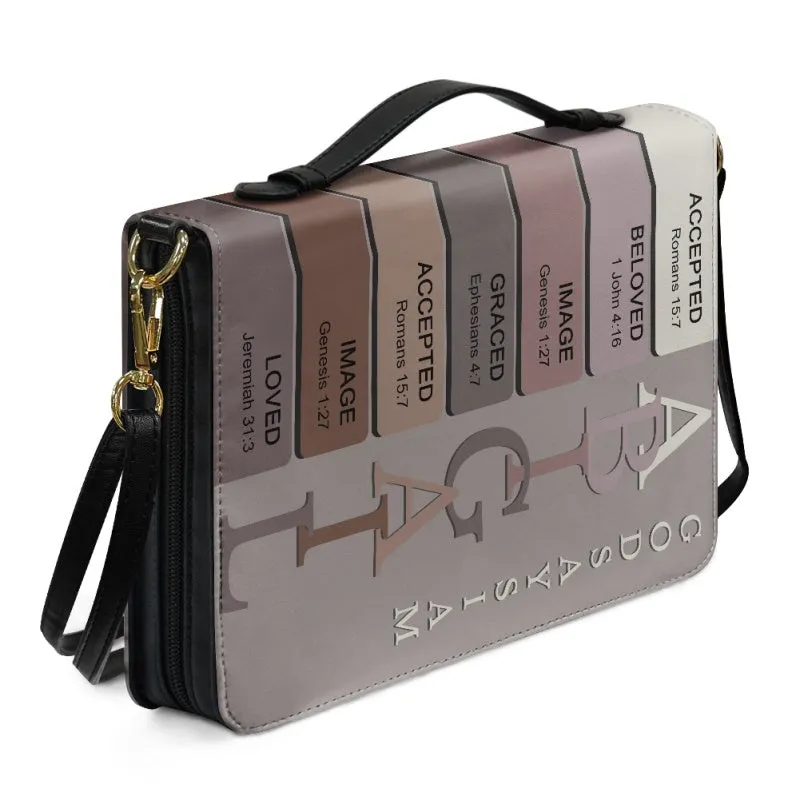 CHRISTIANARTBAG Bible Cover - Uncover the sacred meaning of your name - Personalized Bible Cover, CABBBCV02030624. Affiliate