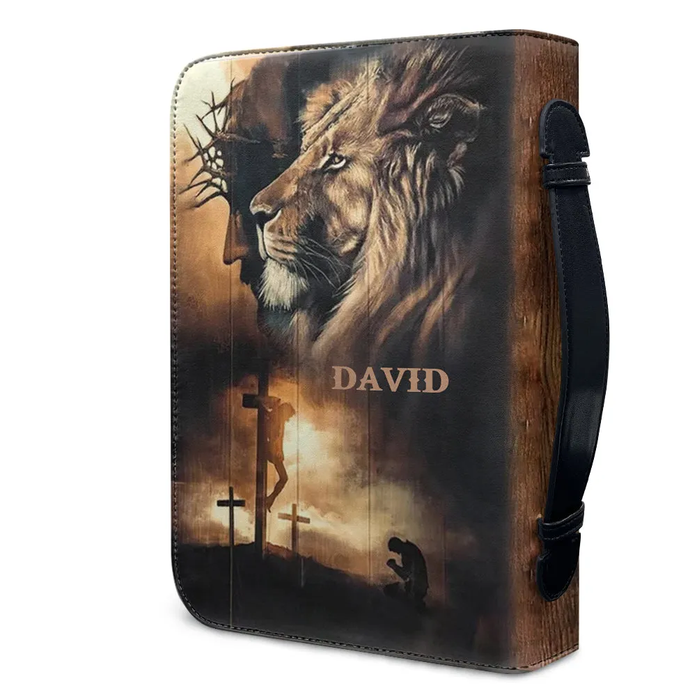 Christianartbag Bible Cover, Walk By Faith Not By Sight Bible Cover, Personalized Bible Cover, Bible Cover For Men, Christian Gifts, CAB03061023.