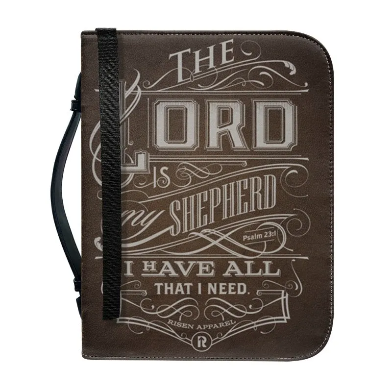 CHRISTIANARTBAG Bible Covers - The Lord Is My Shepherd Psalm 23 1 Bible-Cover - CABBBCV05080524.