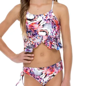 CIENFUEGOS - Ruffle Tankini Bikini
