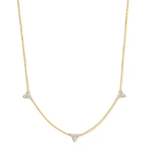 Collier avec motif - Or Jaune, Diamants (067464A)