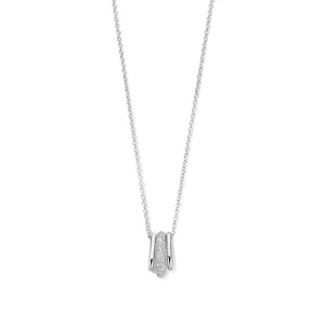 Collier Naiomy - Argent et zircons (N3S64)