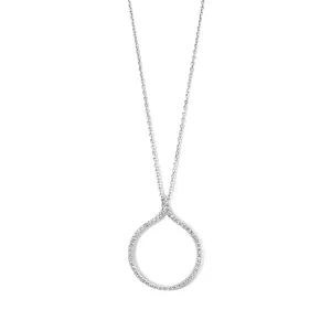 Collier Naiomy - Argent et zircons (N3T53)