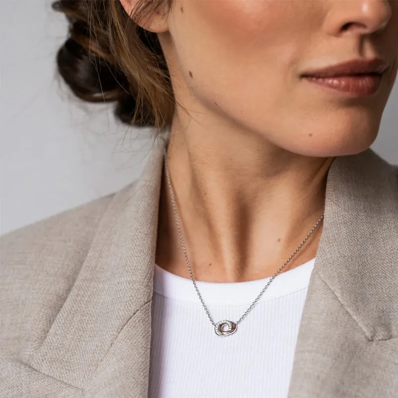 Collier TI SENTO - Argent, zircons (3915ZI)