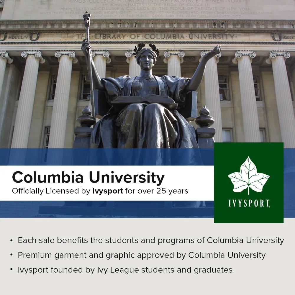 Columbia University Classic Hood Sweatshirt (Light Blue)