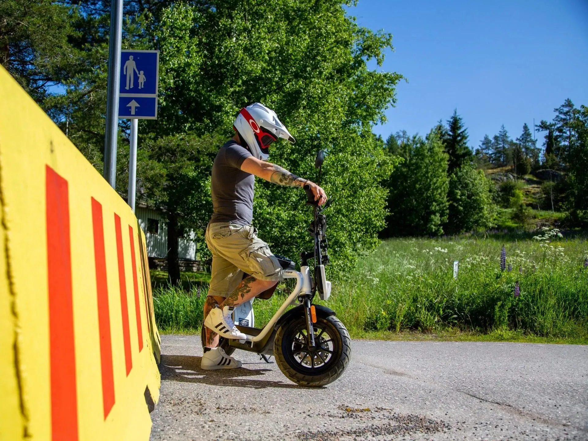 Coopop Rugged Green L -sähkömopo 45km/h