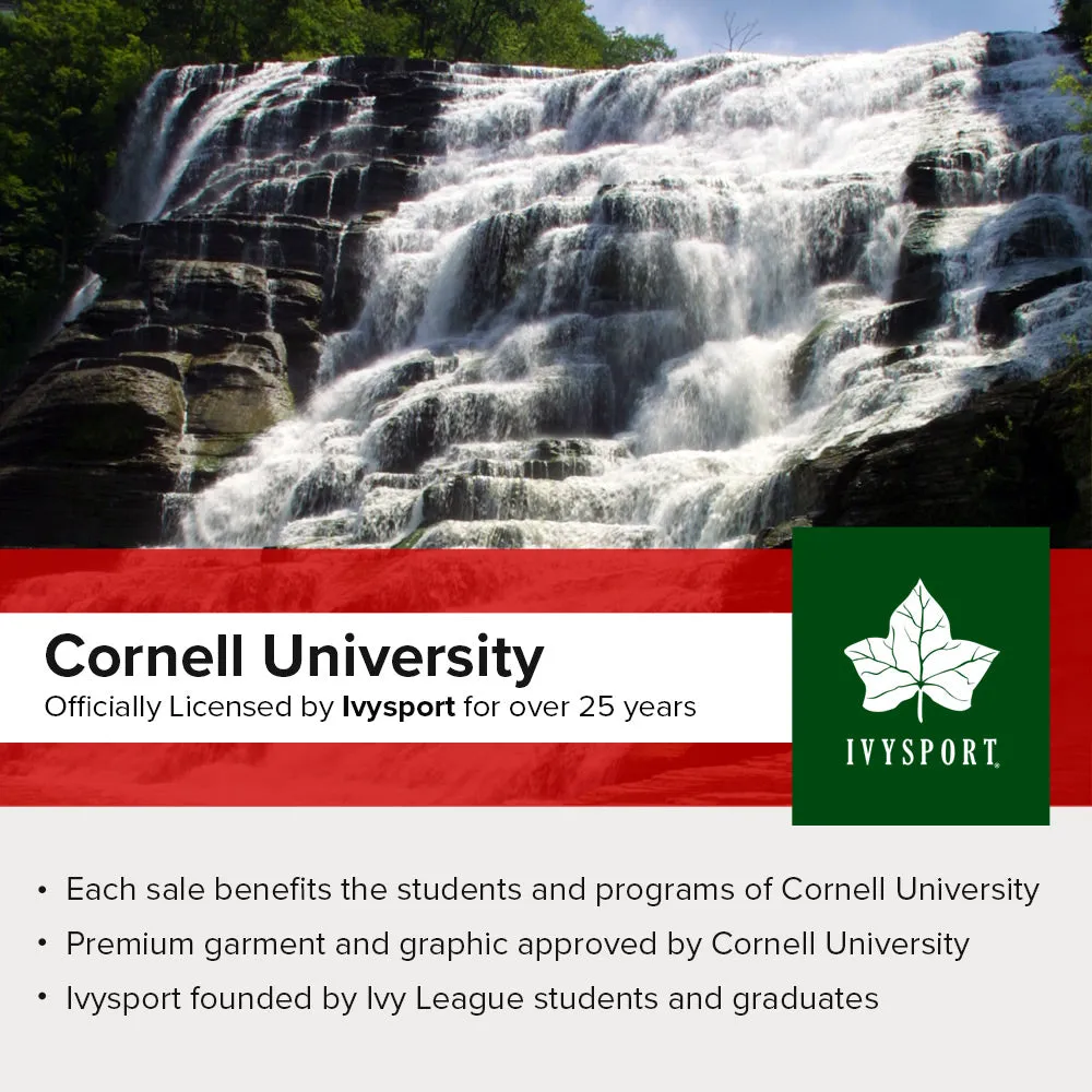 Cornell University Spirit Sweatshirt (Charcoal Grey)
