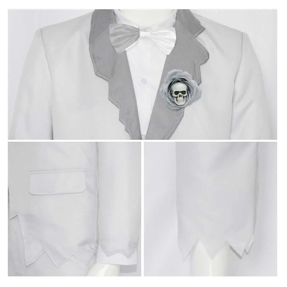 Corpse Bride Victor Van Dort Cosplay Costume Outfits Halloween Carnival Suit