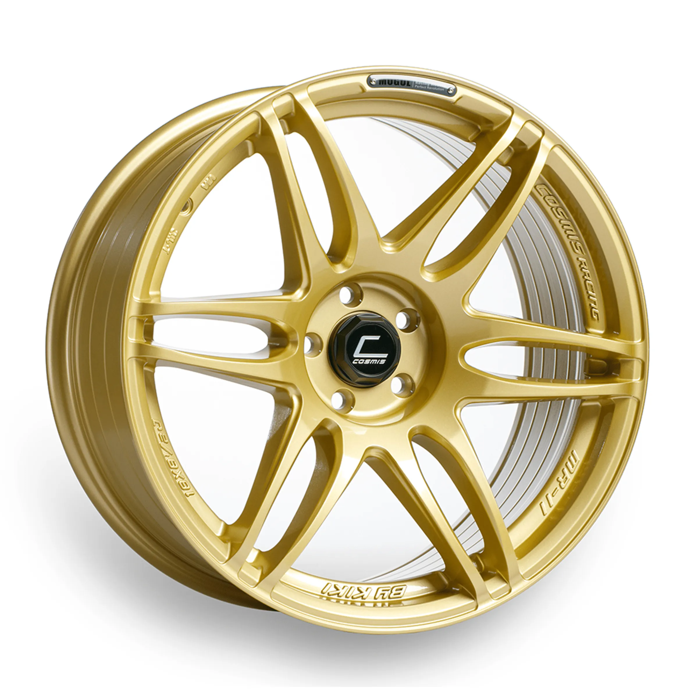 Cosmis Racing MRII Gold Wheel 18x8.5  22mm 5x114.3