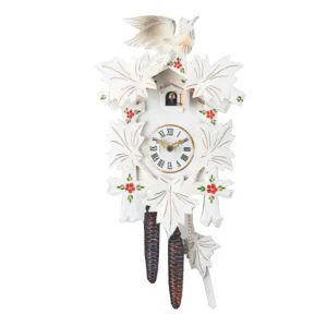 Coucou - Oiseau, 5 feuilles blanc 1 Jour (1609W)