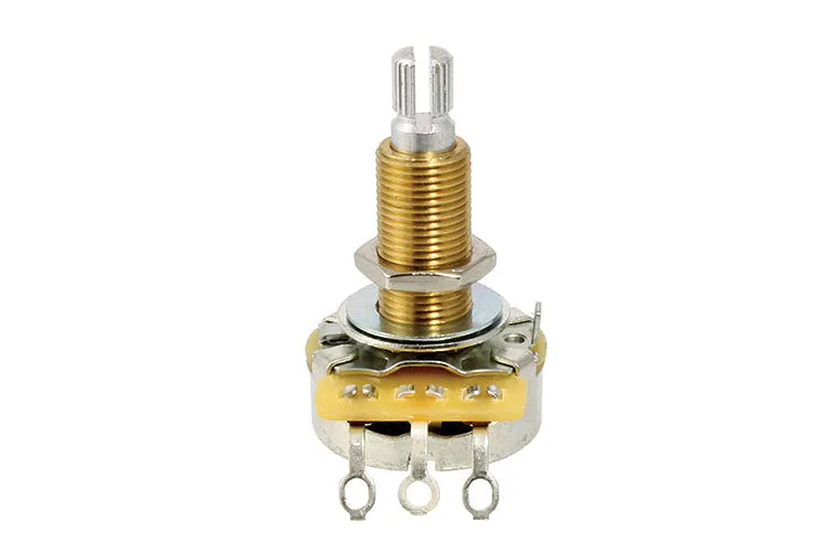 CTS 1Meg Long Threaded Pot, Linear Taper, 3/4 inch (19mm) Threaded Shaft