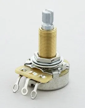 CTS 1Meg Long Threaded Pot, Linear Taper, 3/4 inch (19mm) Threaded Shaft