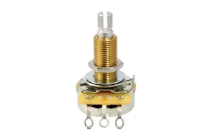CTS 1Meg Long Threaded Pot, Linear Taper, 3/4 inch (19mm) Threaded Shaft