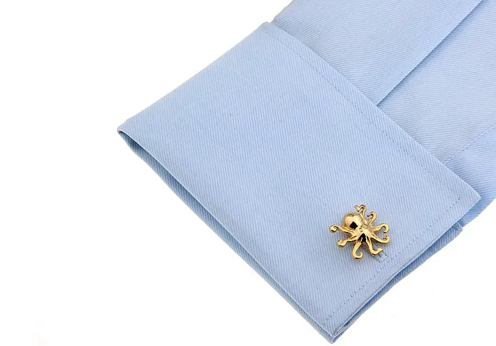 Cufflinks for Men: Octopus