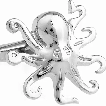 Cufflinks for Men: Octopus