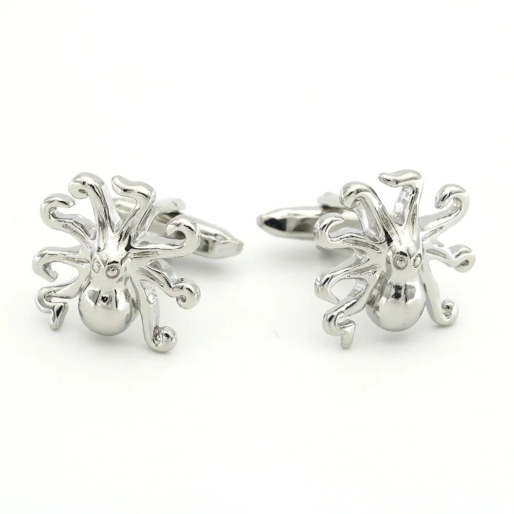 Cufflinks for Men: Octopus