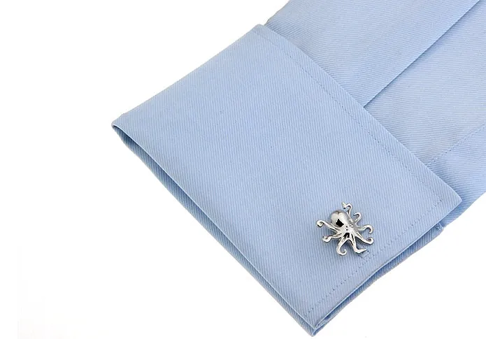 Cufflinks for Men: Octopus