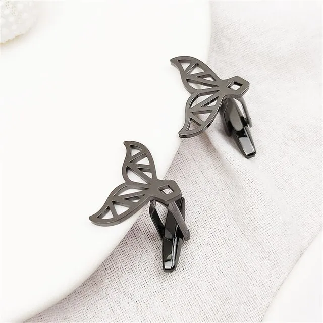 Cufflinks for Men: Whale Fin